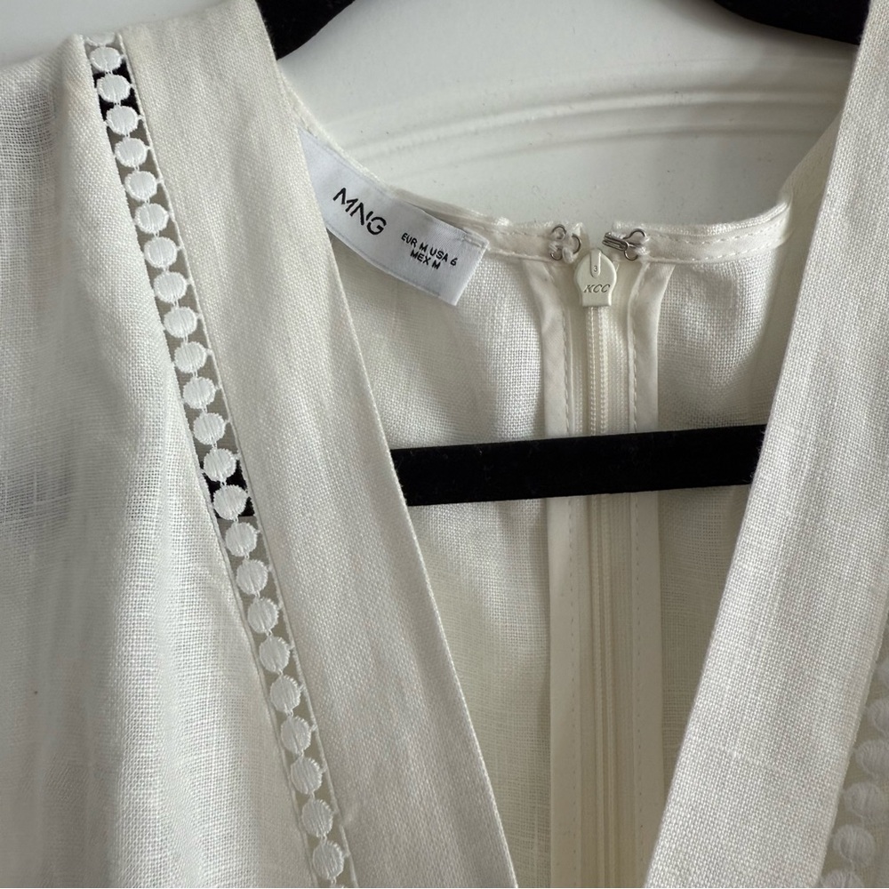 Mango Linen-Blend Dress - Picture 10 of 12